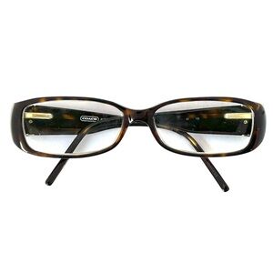 Authentic Coach Audrina (838) Tortoise Black Women's Eyeglasses Frame 53-15-130